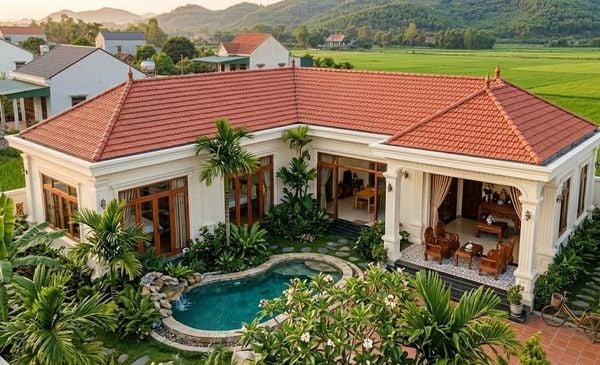 Ưu,&nbsp;nhược điểm của mẫu nhà cấp 4 chữ L 3 phòng ngủ