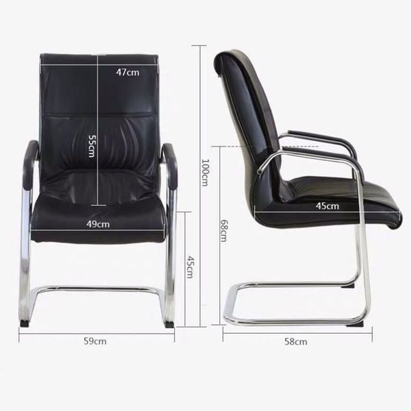 Kích thước tiêu chuẩn của ghế giám đốc chân tĩnh