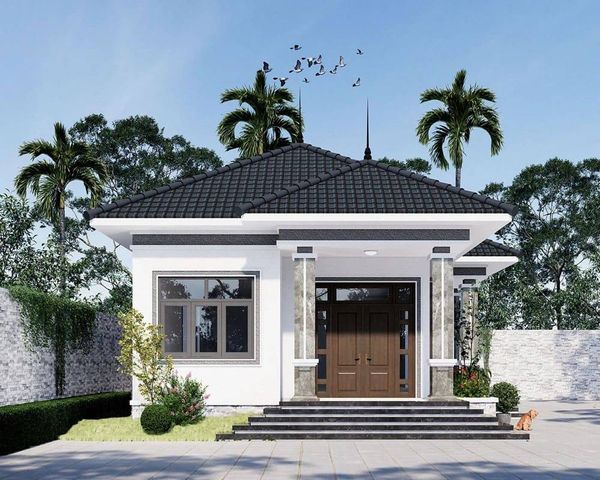 Chi phí xây nhà cấp 4 3 phòng ngủ 500 triệu