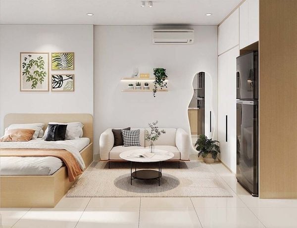 Mẫu thiết kế nội thất Vinhomes Grand Park Studio