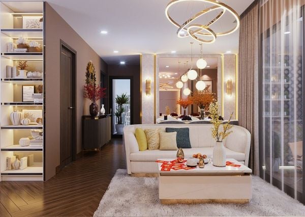 Mẫu thiết kế nội thất Vinhomes Grand Park Duplex