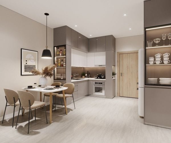 Thiết kế nội thất căn hộ Vinhomes Grand Park 1PN