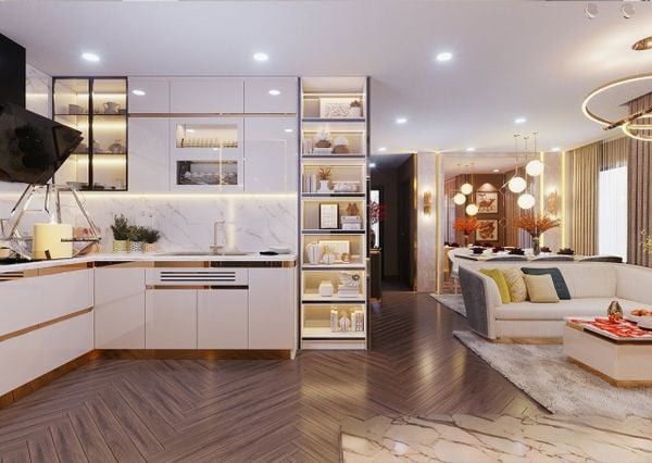 Mẫu thiết kế nội thất Vinhomes Grand Park Duplex