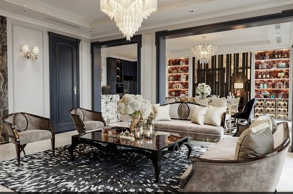 Mẫu thiết kế nội thất Vinhomes Grand Park Shophouse