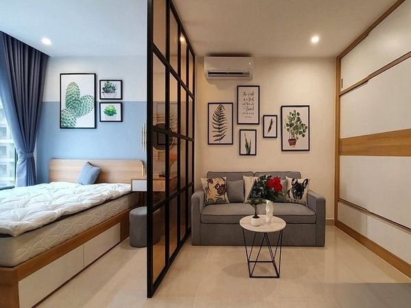 Thiết kế nội thất Vinhomes Grand Park phòng Studio