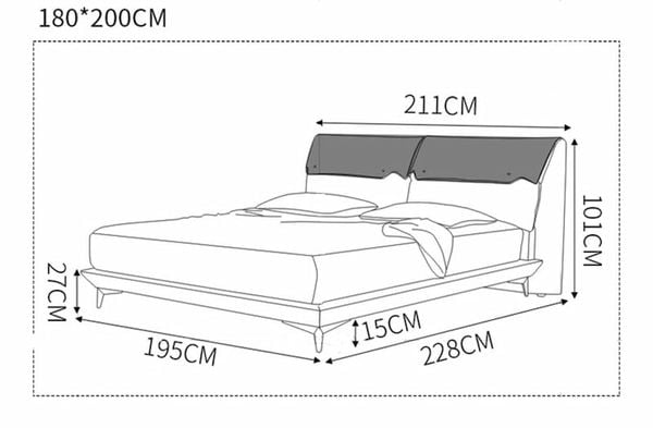 Kích thước giường ngủ 3 người