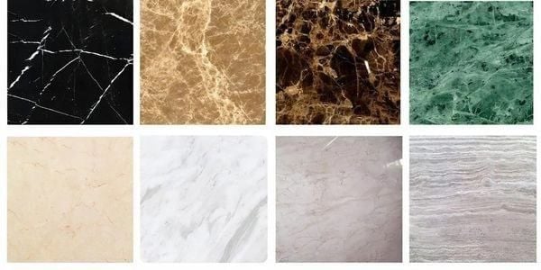 Các loại màu đá hoa cương