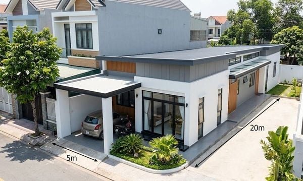 Nhà cấp 4 5x20 3 phòng ngủ