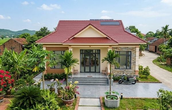 Kinh nghiệm&nbsp;khi xây dựng nhà cấp 4 8x12 3 phòng ngủ