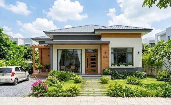 Ưu thế nổi bật của&nbsp;nhà cấp 4 8x12 3 phòng ngủ