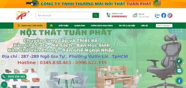 Cửa hàng nội thất quận 10 Tuân Phát