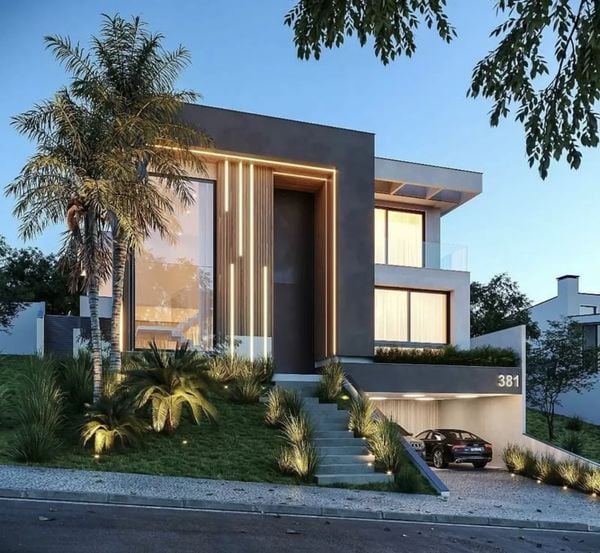 Mẫu nhà 2 tầng 4 phòng ngủ dưới 1 tỷ có tầng hầm