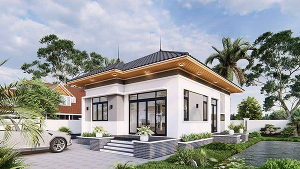 Tại sao mẫu nhà cấp 4 100m2 3 phòng ngủ 1 thờ phổ biến