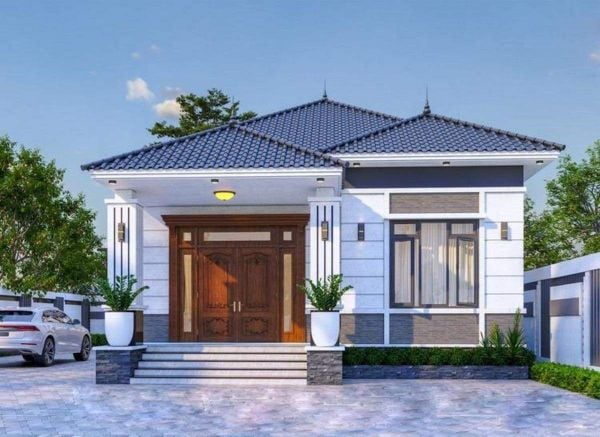 Nhà cấp 4 120m2 4 phòng ngủ 1 giúp tiết kiệm chi phí