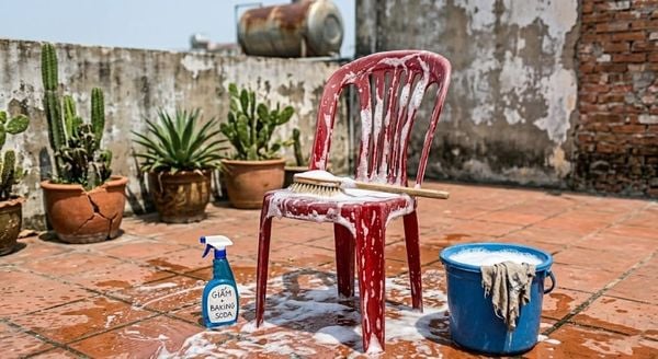 Hướng dẫn vệ sinh ghế nhựa đúc