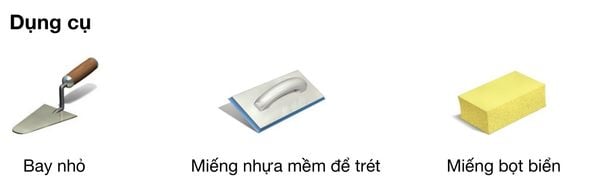 Keo chà ron nhà tắm