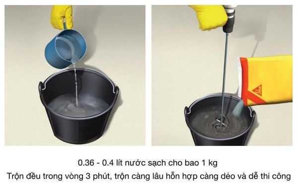 Keo chà ron nhà tắm