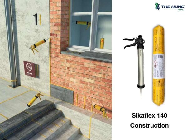 Keo trám vết nứt tường