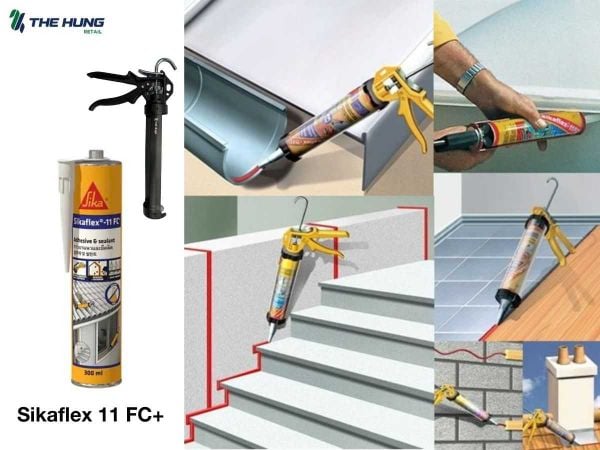 Keo trám vết nứt tường