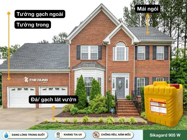 sơn chống thấm trong suốt