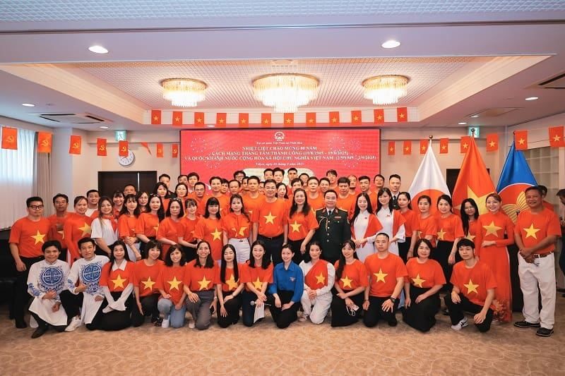 Le ky niem 80 nam Quoc Khanh Viet Nam tai Nhat