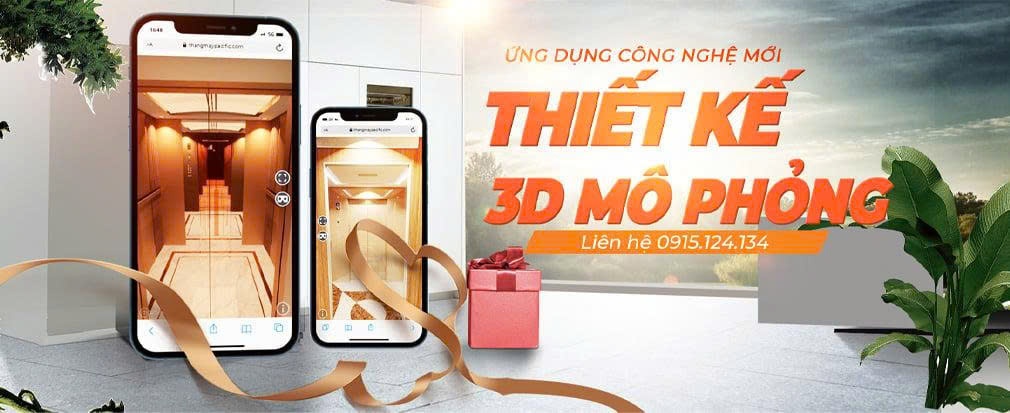 bản thiết kế thang máy 3D