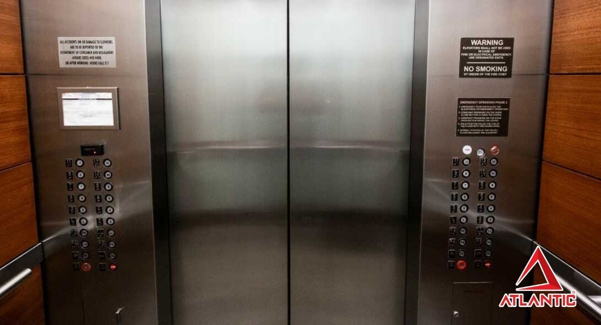 bố trí bảng điều khiển thang máy