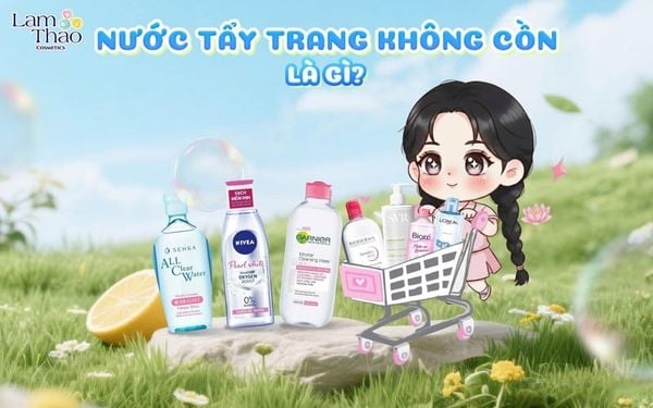 nước tẩy trang không cồn