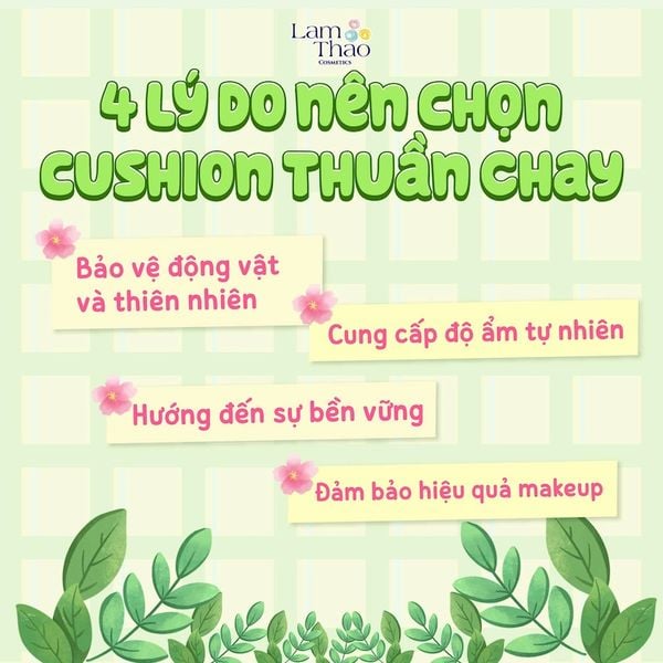 cuhsion thuần chay