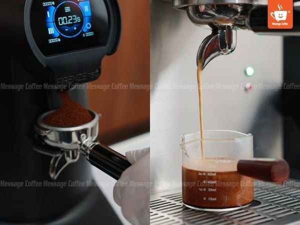 Pha cà phê espresso