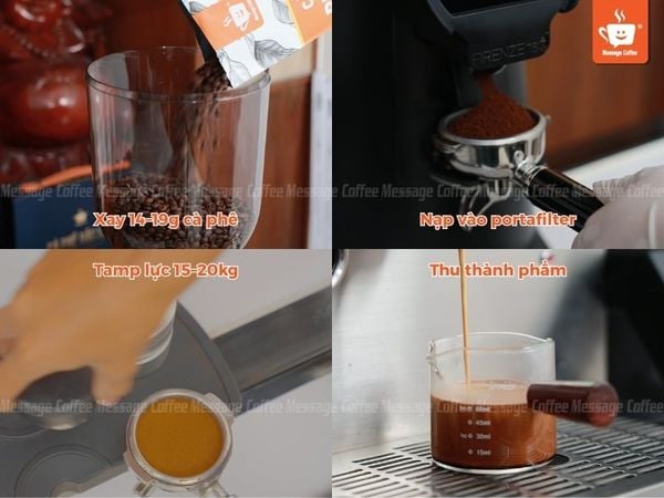Hướng dẫn pha Espresso