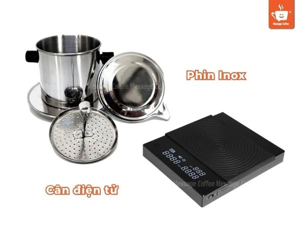 Dụng cự cơ bản pha phin Fine Robusta