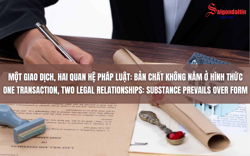 đồ họa miêu tả giao dịch giả tạo che giấu hợp đồng vay