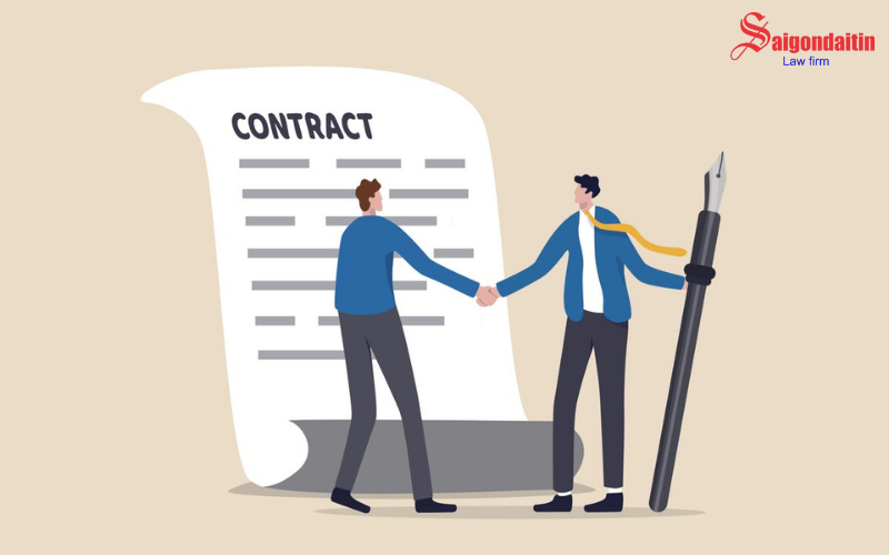 đồ họa miêu tả nhận diện giá trị pháp lý của văn bản gắn với hợp đồng khi giao kết