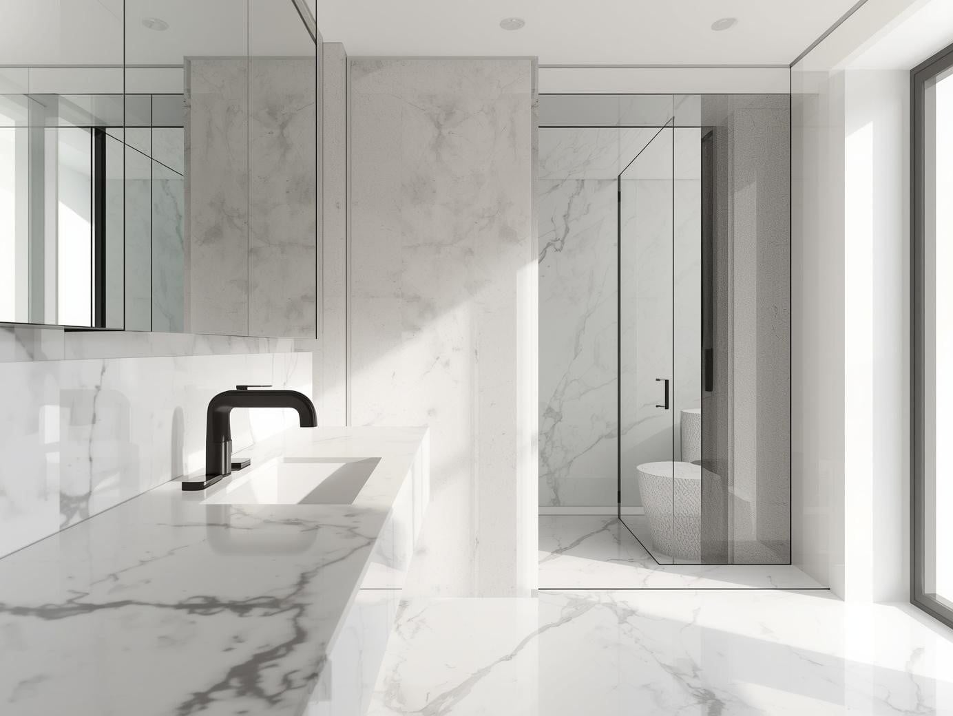 The Rise of Modern Quartz Bathroom Countertops