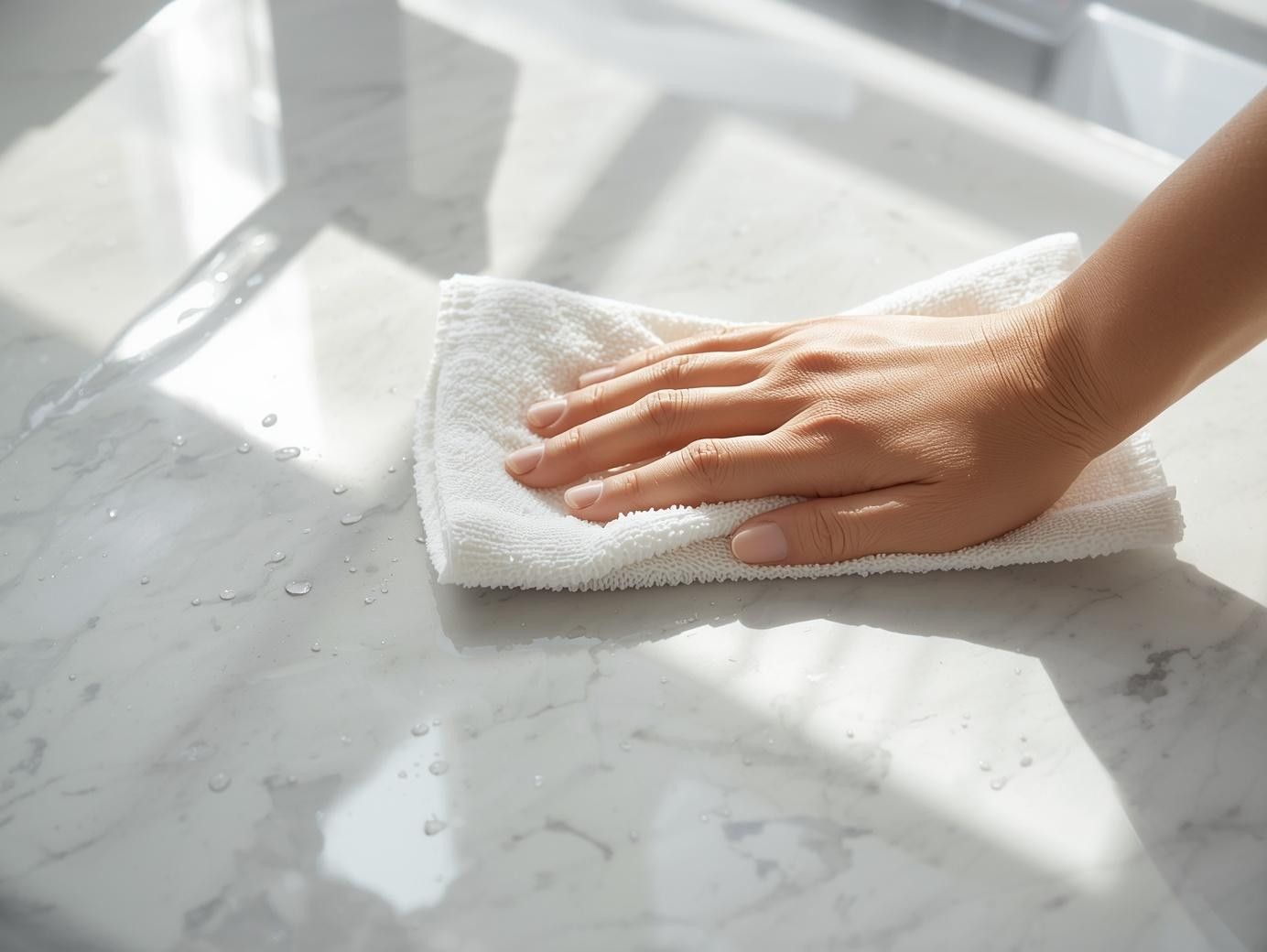 Official Expert Guide: How to Clean Quartz Bathroom Countertops
