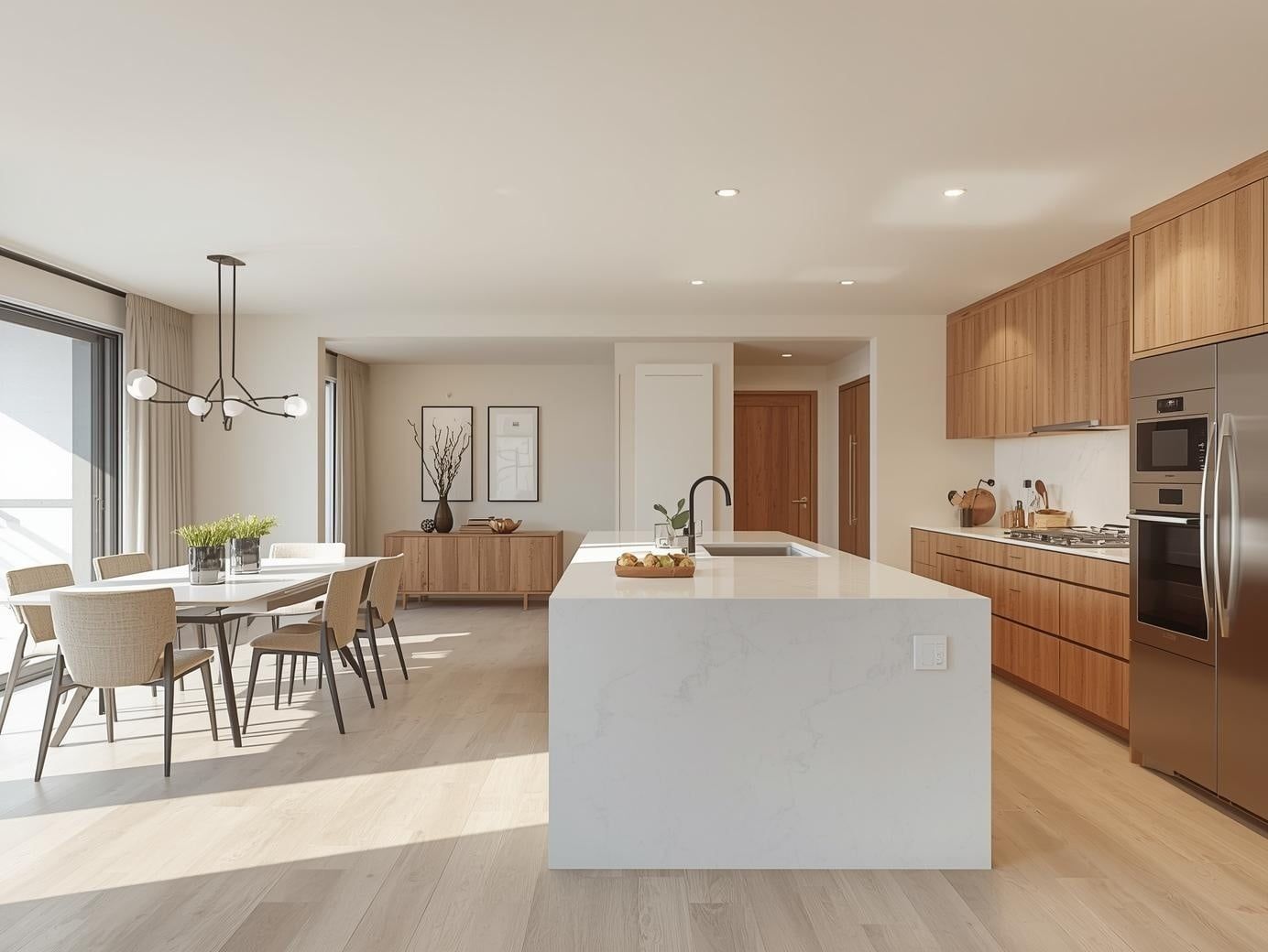 Why White Quartz Is Often Chosen for Kitchen Design