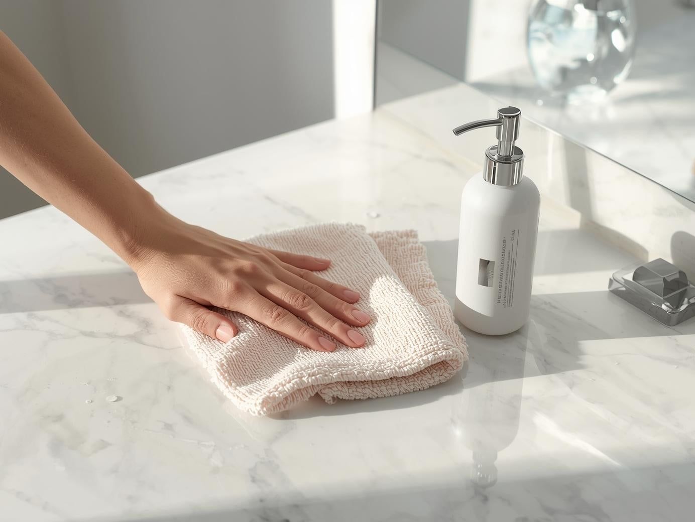 Basic Care for Quartz Bathroom Countertops
