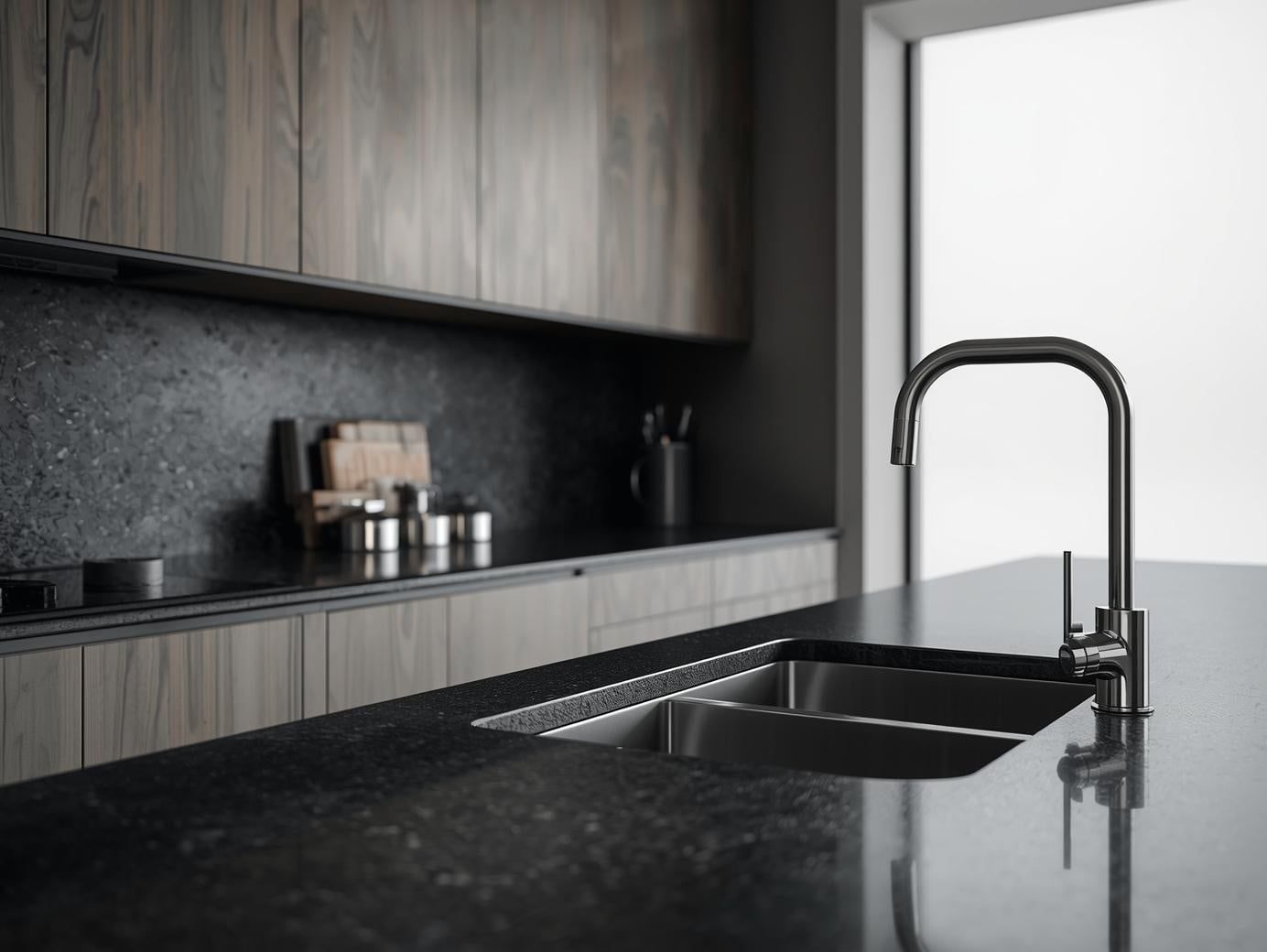Stainless Steel Fixtures in Contemporary Kitchens
