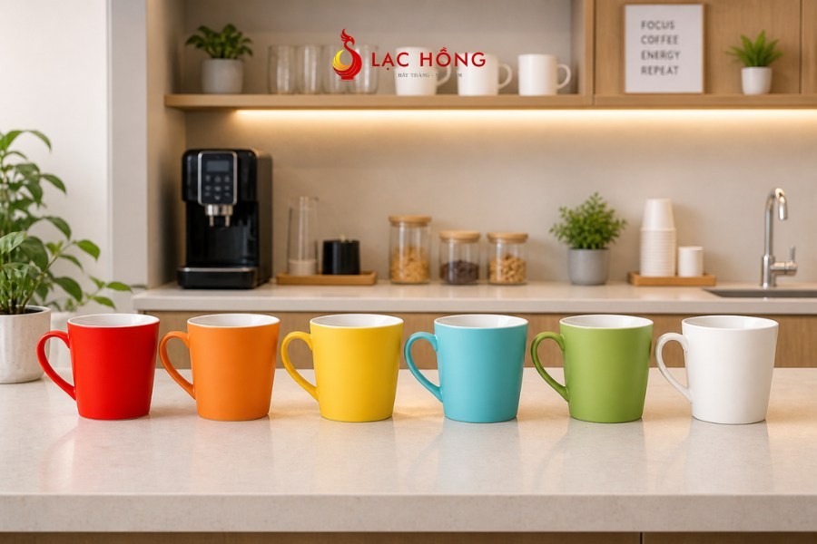 Ly vát quai tim nhiều màu