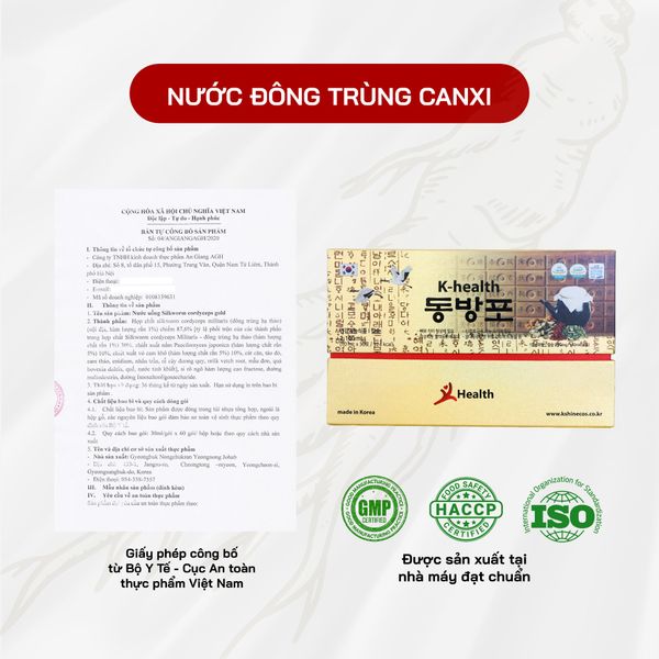 canxi xương khớp