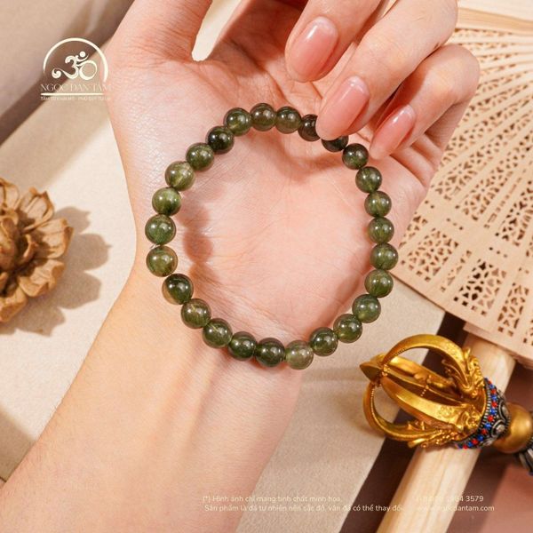 Vòng tay Thạch Anh Tóc Xanh kích hoạt cơ hội và quý nhân