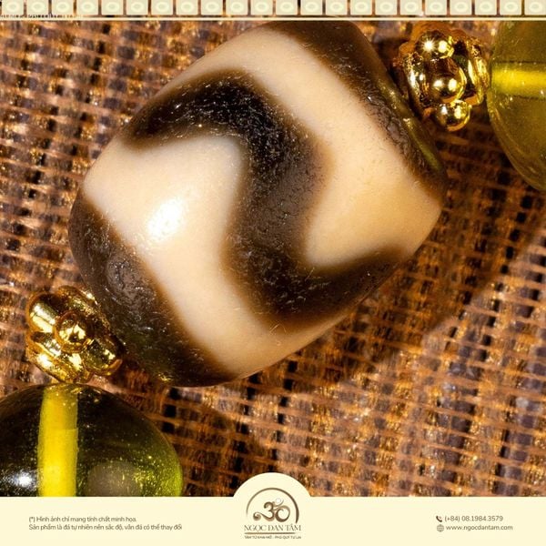 Ý nghĩa đá Dzi hoa văn răng cọp