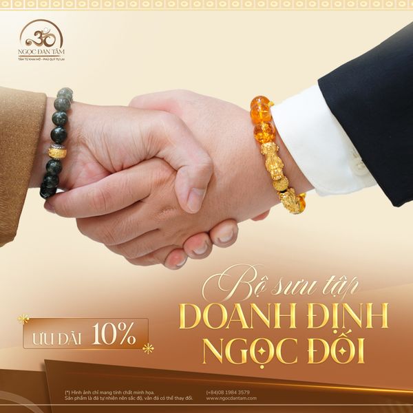 Bộ sưu tập Doanh Định Ngọc Đối dành cho doanh nhân