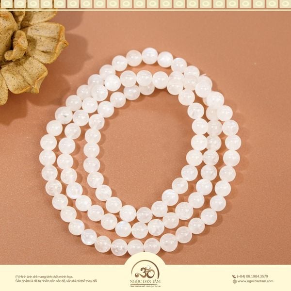 Đá mặt trăng moonstone 3A