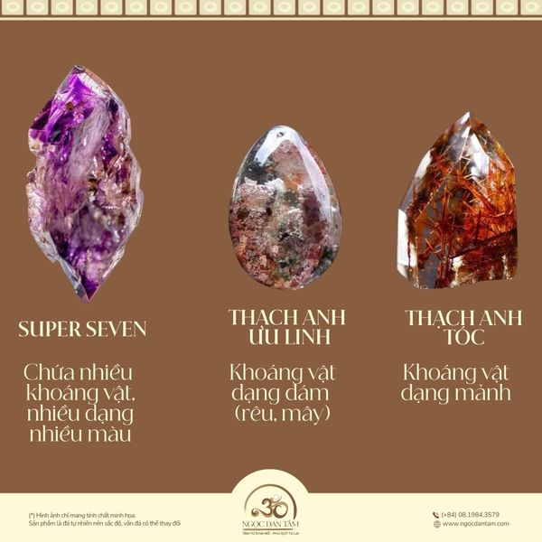 Nguồn gốc hình thành Super Seven hiếm