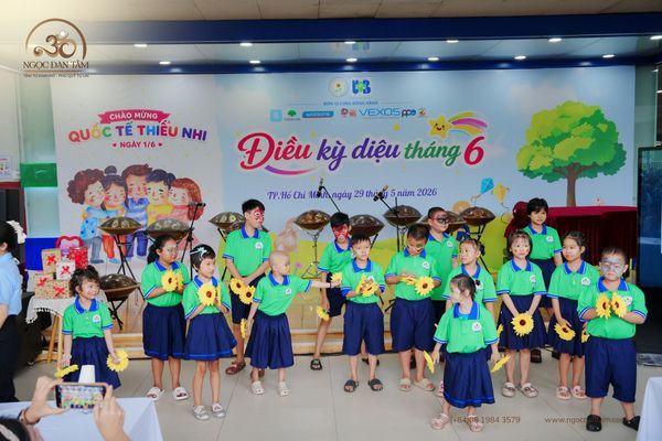 Ánh sáng của sự hồn nhiên nơi không gian đặc biệt