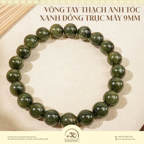 vòng tay tóc xanh dành cho mệnh mộc 2026