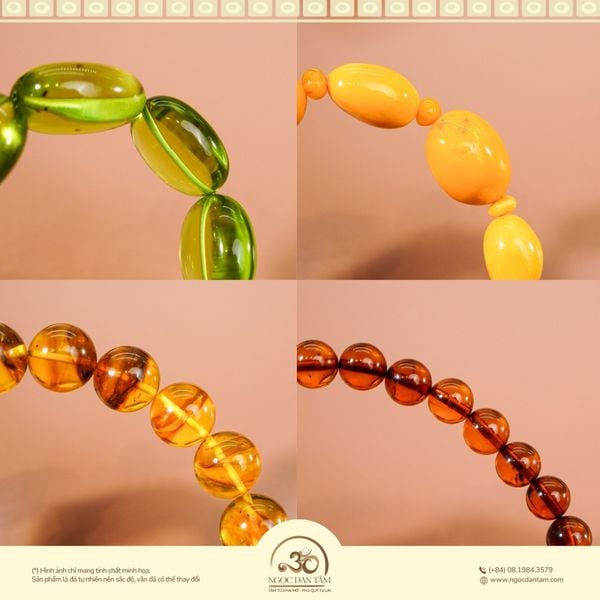 Những màu của hổ phách