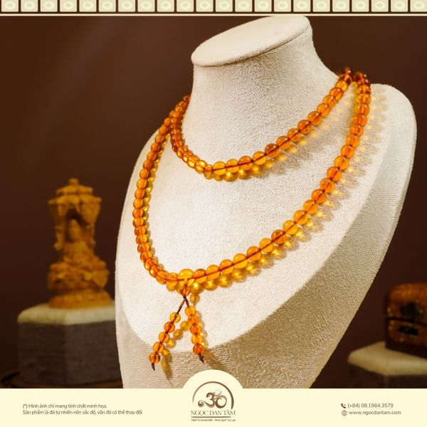 Tác dụng thời trang của hổ phách